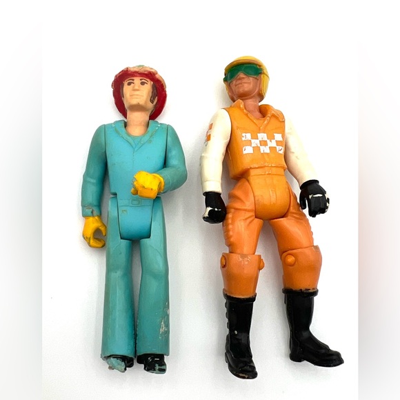 Vintage 1974 Fisher-Price Rescue Vehicle and Helicopter Set - Picture 14 of 15